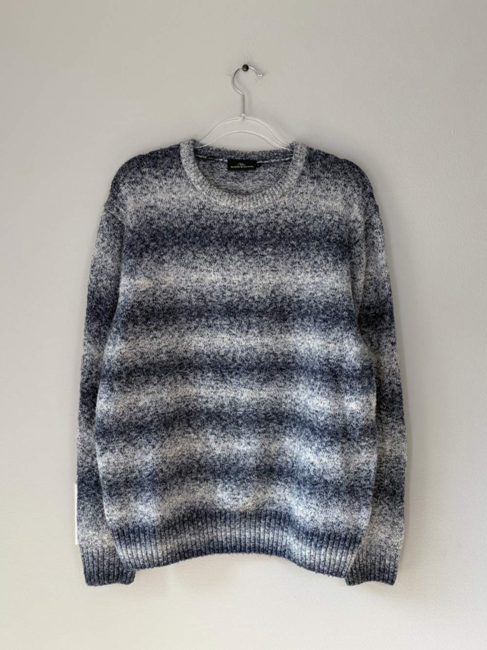 Rodd & Gunn Wave Break Ombre Stripe Crewneck Sweater